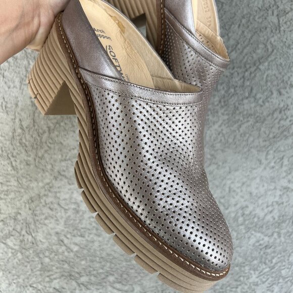 Softwaves Mansi Clog in Taupe - Picture 1 of 2